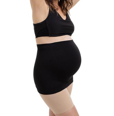 China Antibacterial Non-slip Pregnancy Support Stretch Belly Band For Pregnancy Waist Trainer Seamless Maternity Women for sale