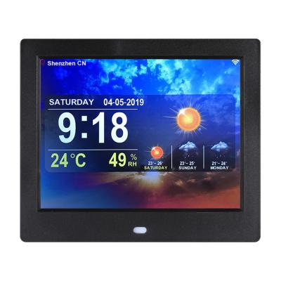 China LCD CREATIVE Digital Alarm Electronic Medicine Alarm 8 Inch Digital Calendar Day Clock for sale