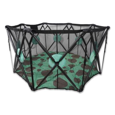 China Factory Direct High Quality Soft 8 Panel Fashion Play Yard Supply Safety Pet Playpen Breathable for sale