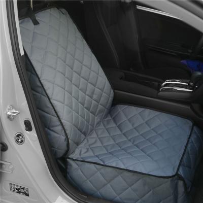 China New Viable Waterproof TPU Dog Car Seat Cover Car Front Seat Mat With Side Cover Pockets And Non-slip Bottom Lining for sale