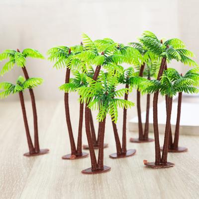 China Viable Aquarium Fish Tank Acuarios Planting Simulation Coconut Tree Pecera Acuarios Decoration For Fish Bettas for sale