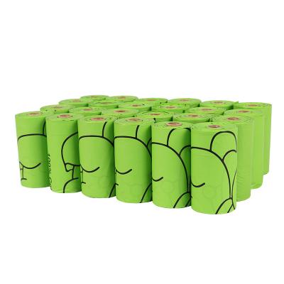 China Stored Eco-friendly Biodegradable Amazon Dog Poop Bags Thickening Compostable Pet Waste Waste Bag For Dogs for sale