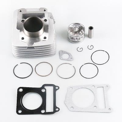 China Aluminum Alloy HAIOSKY HAISSKY YBR125 Motorcycle Parts Motorcycle Cylinder Block Piston Gasket Kit for sale