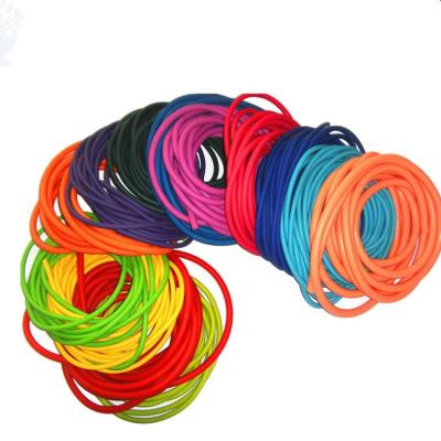 China Fitness Exercise Or Medical Colored Rubber Latex Tubes Tubing For Exercise for sale