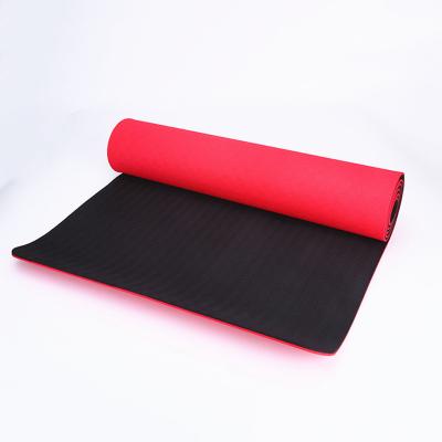 China Wholesale Yoga Pilate Exercise Custom Printed Foldable Yoga Mat Kids NBR Yoga Mat 10mm With Strap for sale