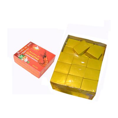 China Samples Available 4g ​​/ 10g Dried Prawn Cube Seasoning Condiments For African Food for sale