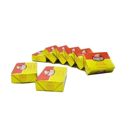 China Halal AAA Grade Dry Chicken / Beef / Shrimp Cube Condiments For African Food for sale