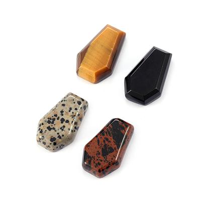 China China Factory Direct Sales Natural Crystal Stone Healing Stones Natural Stone Liner Casket for sale