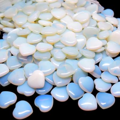 China Hot Selling China Opalite Crystals Healing Stones Ornament Variety Crystal Small Mini Heart Moon Star Crystal Craft for sale