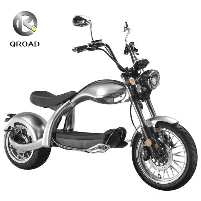 China Citycoco 3000W High Power EEC Unisex Electric Motorcycle Scooter Adult Electric Motorcycle for sale