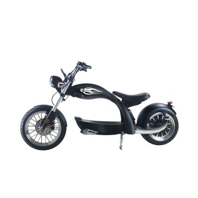 China 60V Power QROAD Electric Removable Battery Motorcycle Front & Citycoco 2000W/3000W; Rear shock absorption for sale