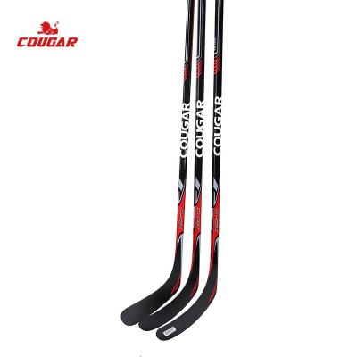 China Factory Made Carbon Fiber Ice Hockey COTTON FIBER Good Quality Kids and Adults Hockey Stick Integrated Fiber Players for sale