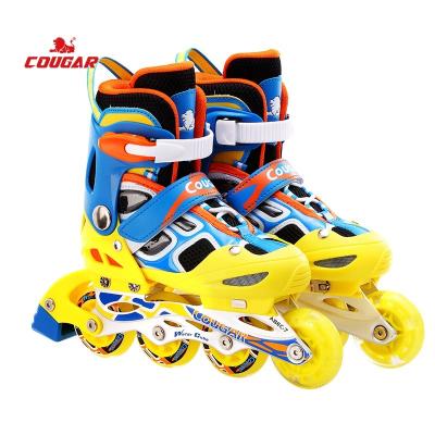 China Design High Quality Outdoor Kids Adjustable Integrated Roller Skate MZS835LSG for sale