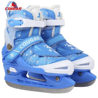 China Wholesale Outdoor Kids Discount Sports Finger Ice Skates Adjustable Snow Hockey Blades Sharpen Ice Blade Skate Rental Shoes for sale