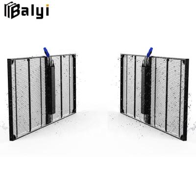 China Outdoor Outdoor Curtain LED Display Screen Mesh Screen For Wall, Glass Building, Windows for sale