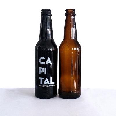 China Beverage 250ml 330ml Wholesale And Retail 500ml Bottle Manufacturers Soda Beer Bottle Glass Bottle With Crown Lid For Soda Beer for sale