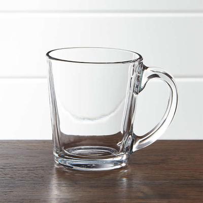 China China Low Price Microwavable Products Non Handle Coffee Mug Restaurant Using Glass Cup for sale