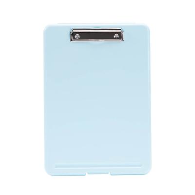 China Eco-friendly A4 Plastic Foldable Clipboard Storage Nursing Clipboard Document Case for sale