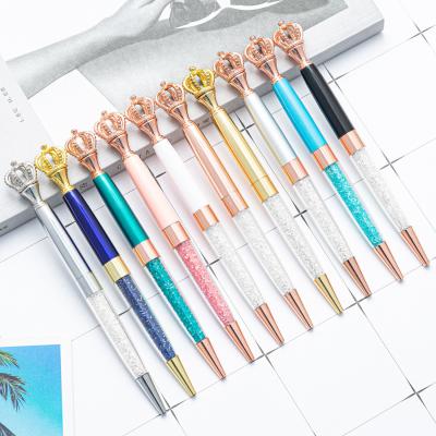 China NO Erasable Style Crown Metal Pen with Custom Logo and Heat Sensitive Erasable Ink for sale