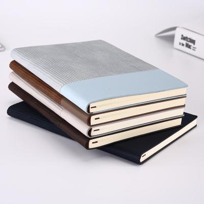 China Self-Adhesive Inner Pages 104 sheets A6 Diary Custom Cloth Cover Notebook for Students for sale