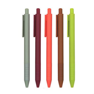 China Gel pen Retro color neutral pen creative Lovely Japanese students hand account black ink for sale