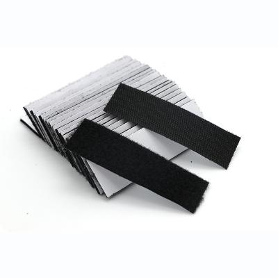 China 38mm White Back Glue Self Adhesive Hook And Loop Tie Downs Strips Cable Ties Viable For Sofa Windows Screen zu verkaufen