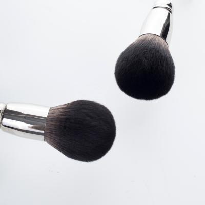 China Wholesale High Quality Synthetic Round Brush Loose Body Hair Powder Brush for sale