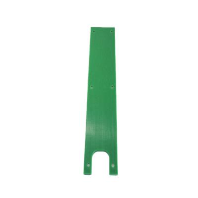 China Customized Mechanical Plastic Plate High Quality Nylon Parts PA6 PA66 Green Plastic Sheet for sale