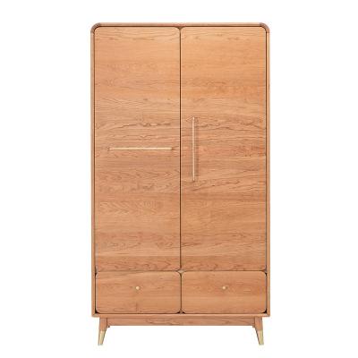 China Sliding Door Expandable Modern Minimalist Storage Cabinet Household Furniture Cabinet Modern Solid Wood Wardrobe for sale