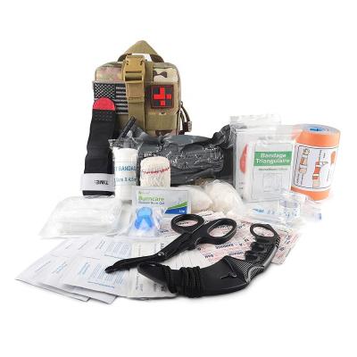 China AMPMOUTDOOR Camping Survival First Aid Trauma Outdoor Survival Survival Kit Survival Kit With Supplies OEM Tactical Outdoor Military Gear Kit for sale