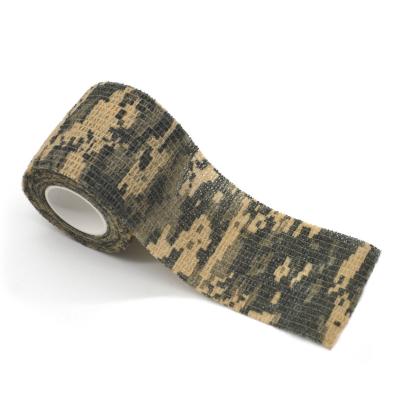 China Sports Field Service Safety Pad AMPMOUTDOOR OEM Natural Latex Custom Printed Sports Duct Tape Multiple Color Adhesive Bandage For Camping Outdoor Hiking for sale