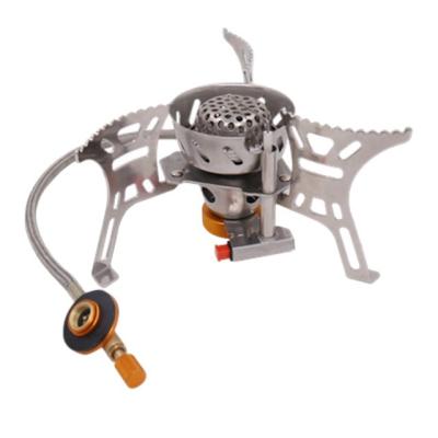 China AMPMOUTDOOR 3900W Space Saving Camping Stove Windproof Outdoor Portable Gas Stove Cooking for sale