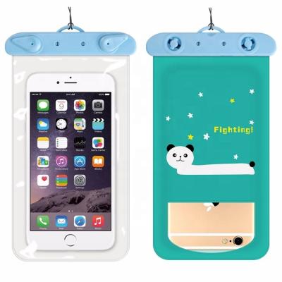 China Wholesale Paper Customized Good Quality PVC Logo Water Sport Custom Mobile Cell Phone Waterproof Bag for sale