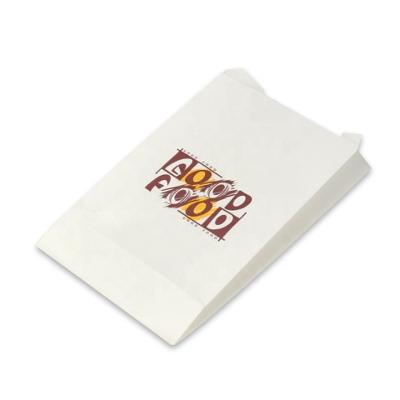 China Food Custom Take Out Kraft Paper Bag Resturant Food Delivery for sale