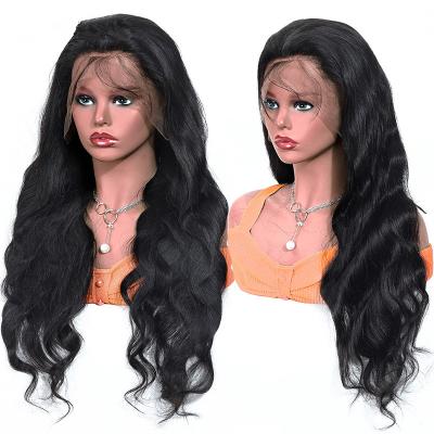 China Body Wave Straight Cuticle Aligned Wig Glueless Virgin Hair Full Lace Wig for sale