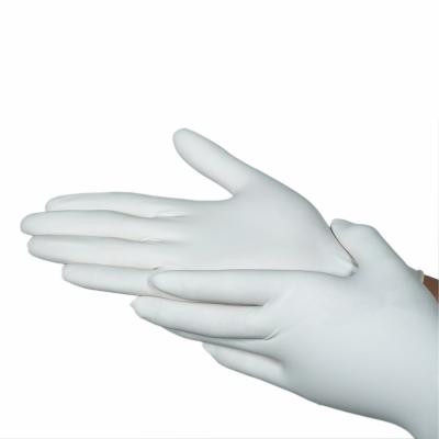 China New Disposable Old Use Civilian Use Powder Free Latex Glove Gloves Latex Glove Anti-Slip Protective Powder for sale