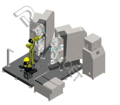 China RTAF-AG0204M- Roboter-Schleifmaschine für mittelgroße Sanitärwaren zu verkaufen