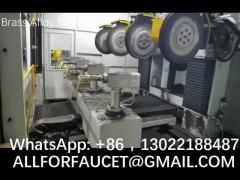 PLC controlled automatic-polishing machine