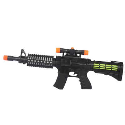 China Toy Electric light submachine gun children's toy simulation plastic music gun boy birthday gift electronic for sale