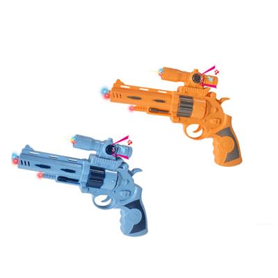 China Toy Wholesale Electronic Plastic Children's Toy Electric Toy Gun with Lights and Sound for sale