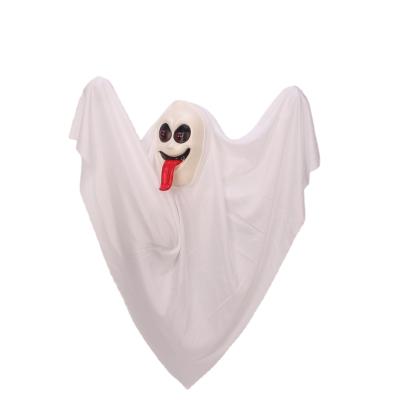 China Voice-activated vibration with ghost calls and eyes voice-activated vibration ghost trick and alert glowing white toy for Halloween for sale