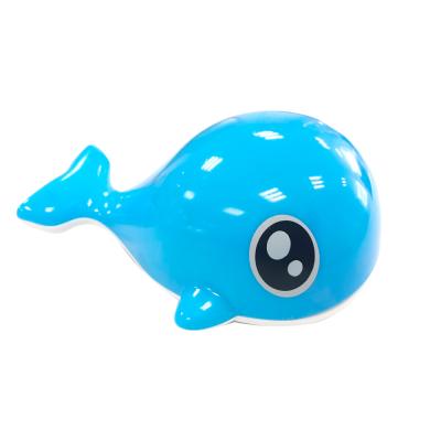 China Electric Baby Toy Electric Light Automatically Smells Whale Jet Water Bath Animal Toys for sale