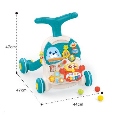 China Multifunctional Multifunctional Kids Toy Novelty Educational Baby Walkers with Light and Music for sale