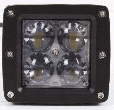 China 4D 3" led pod light 12v ledd work light for sale