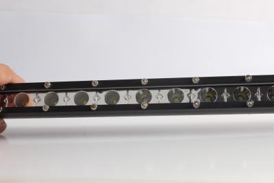 China Single row MINI 3W each cree 72w 52inch led offroad light bar for sale