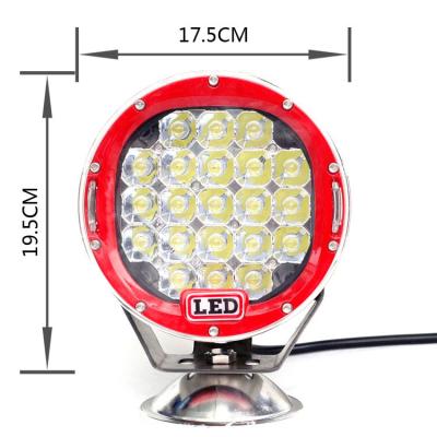 China Super Bright Round 7 inch 63w Auto Led Driving Work Light for sale