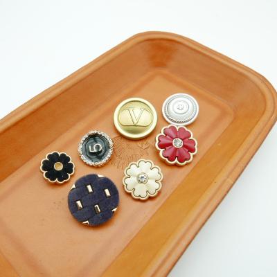 China Wholesale Vintage Nickel Free Decorative Quality Accessories Metal Sewing Women Coat Buttons For Clothing for sale