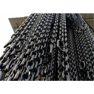 China Black Hoisting Chain G80 Alloy 6-42mm Hoist Chain / Hoist Chain for sale