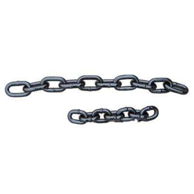 China Silver Black Studless 19mm Large Anchor Chain Alloy U2\U3 Chain Anchor for sale