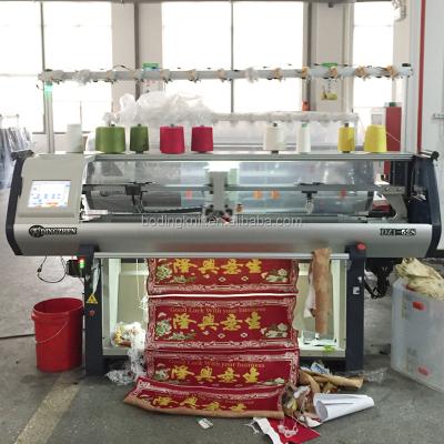 China Plain Full Jacquard Jersey Flat Bed Computerized Knitting Machine for sale